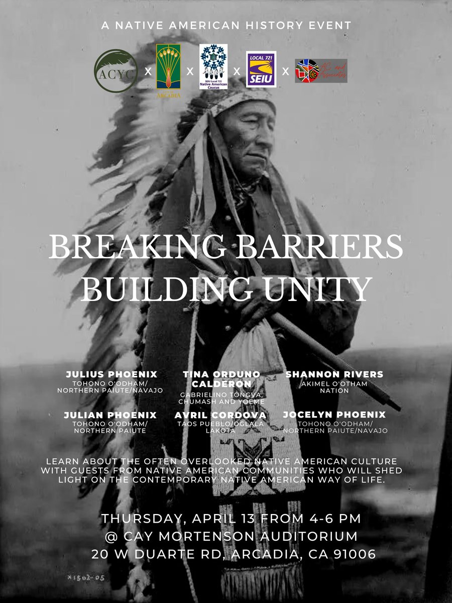 ArcadiaCAgov's tweet photo. Don't miss this special event on Thursday, April 13 at the Arcadia Public Library. See below for more details! https://t.co/TsTPcXE60K