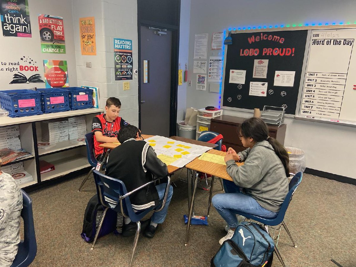 SwainTrain10's tweet photo. Day 1 of ELAR Rockin' Review completed...
#cafeconversations #Braindumping #readersareleaders #lead4ward #STAARready #ChooseLP @Lpjhbullpups @LXJ_LOBOS https://t.co/e5CPUfDndG