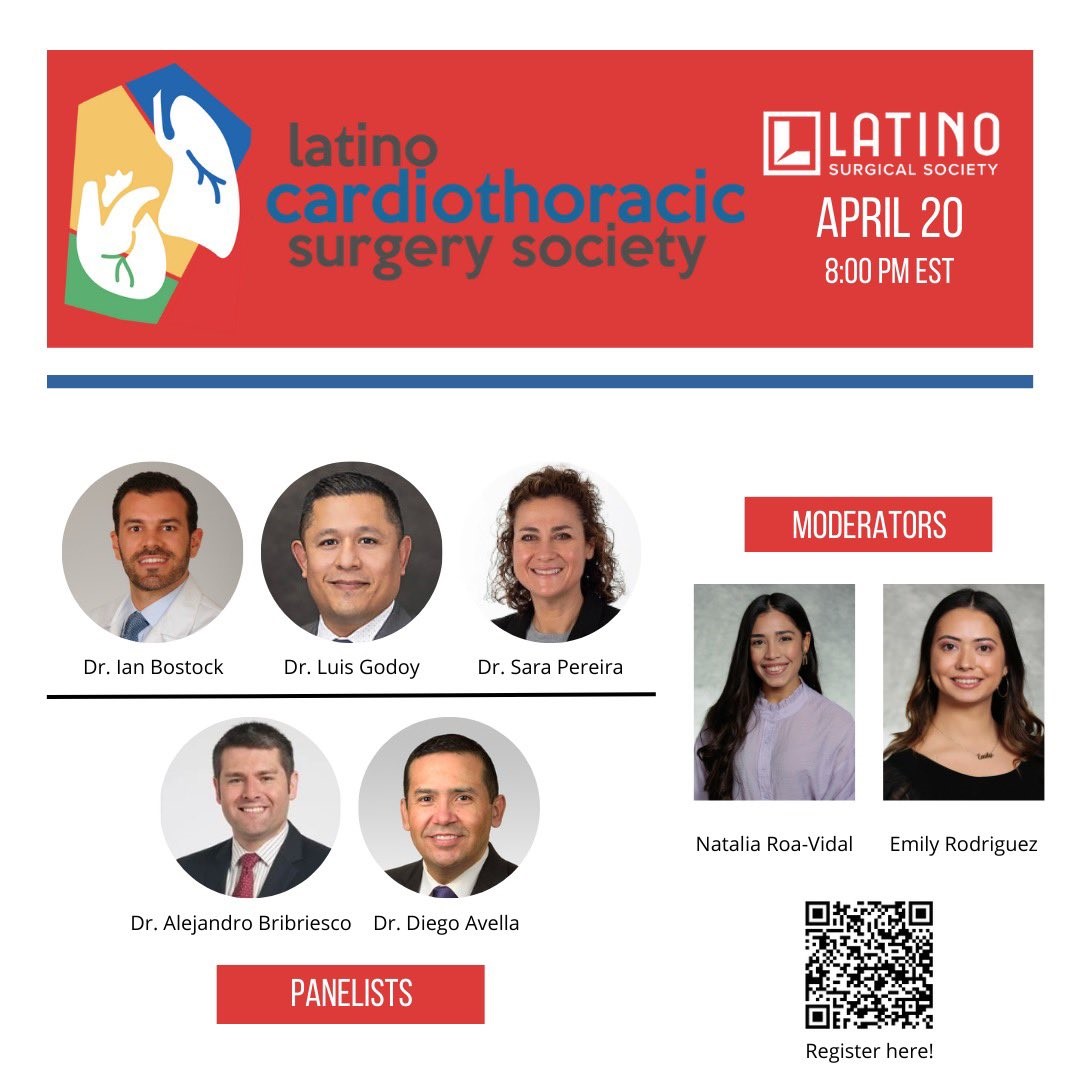 UC Davis Surgery (@ucdavissurgery) on Twitter photo We're excited to announce that our own <a href="/LuisAGodoyMD1/">Luis A. Godoy, MD</a> will be a speaker at the 1st meeting of the Latino Cardiothoracic Surgery Society. Register: tinyurl.com/LCTSS to join an engaging discussion, breakout rooms, connect with faculty, fellows, residents, & build community. We're excited to announce that our own <a href="/LuisAGodoyMD1/">Luis A. Godoy, MD</a> will be a speaker at the 1st meeting of the Latino Cardiothoracic Surgery Society. Register: tinyurl.com/LCTSS to join an engaging discussion, breakout rooms, connect with faculty, fellows, residents, & build community.