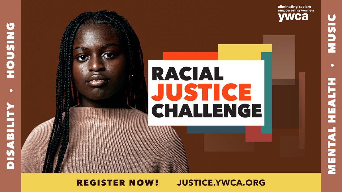 We must work collectively to root out inequity in our communities and in our institutions
— because working toward true #RacialJustice takes all of us. Sign up to take the free
#YWCARacialJusticeChallenge with us 👉 justice.ywca.org