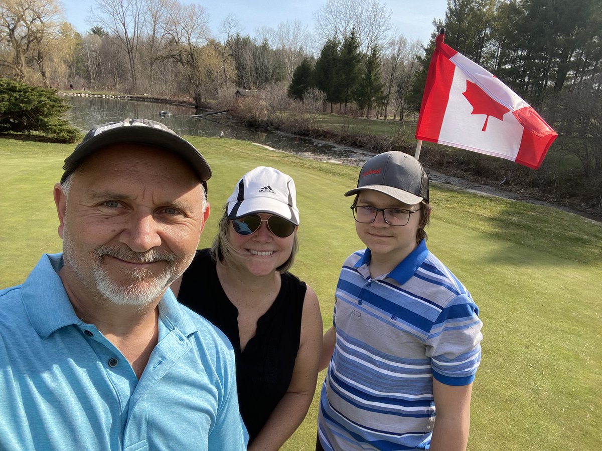 A great day to hit the links with the family!  First time this year… and it definitely won’t be the last!  Just one small piece of our self-care plan.