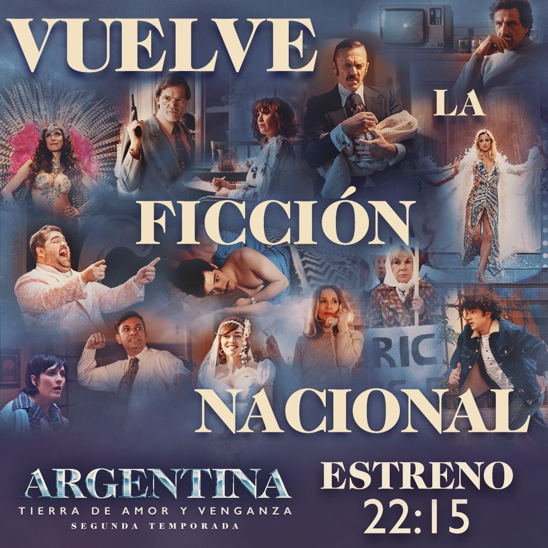 Hoy se estrena ATAV por la pantalla de <a href="/eltreceoficial/">eltrece</a> 🤍 Qué alegría formar parte de esta ficción.