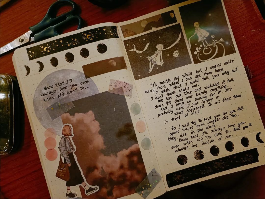 maydayparade's tweet image. We love to see you all get crafty! Check out these scrapbook pages courtesy of instagr.am/paulajoycee. 📚🖌️ #MaydayMonday