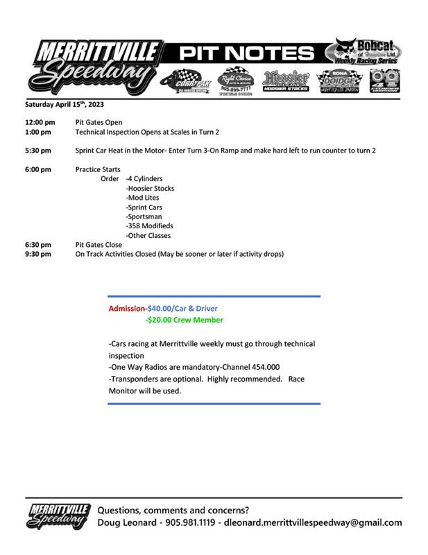 Test &amp; Tune This Saturday Night at Merrittville Speedway merrittvillespeedway.com/press/article/…