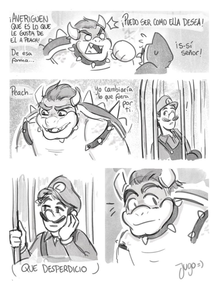 juice_theclown's tweet photo. Parte 2/? 🌻🌻
#bowuigi #bowserxluigi #bowser #luigi https://t.co/pAuCGCW1Ak