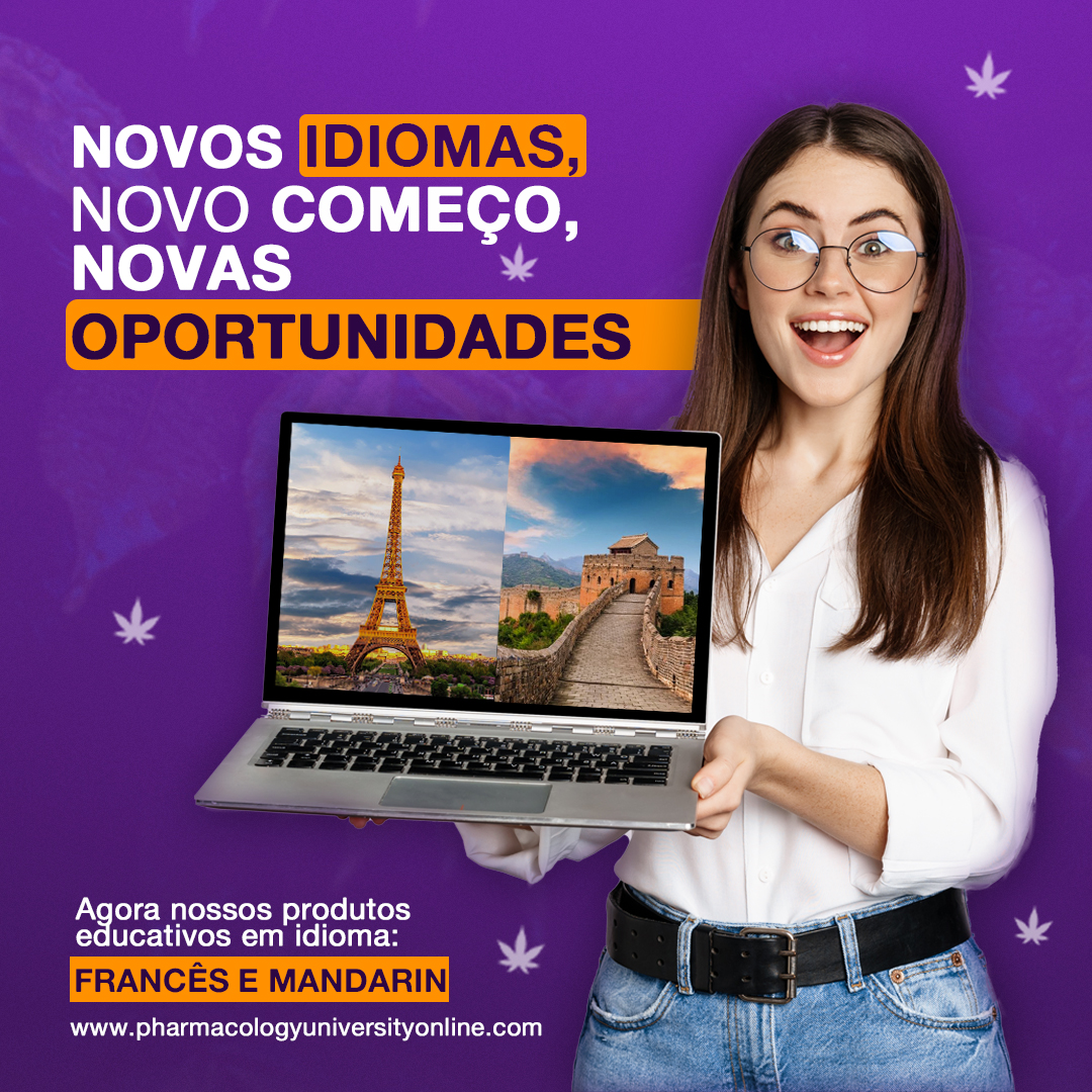 pharmuonline's tweet image. NOVOS IDIOMAS! Queremos celebrar com vocês que agora nossos #produtoseducativos estão disponíveis em #mandarim e #francês. Se você estiver interessado em aprender sobre a indústria da cannabis, pode nos escrever para obter mais informações a respeito.