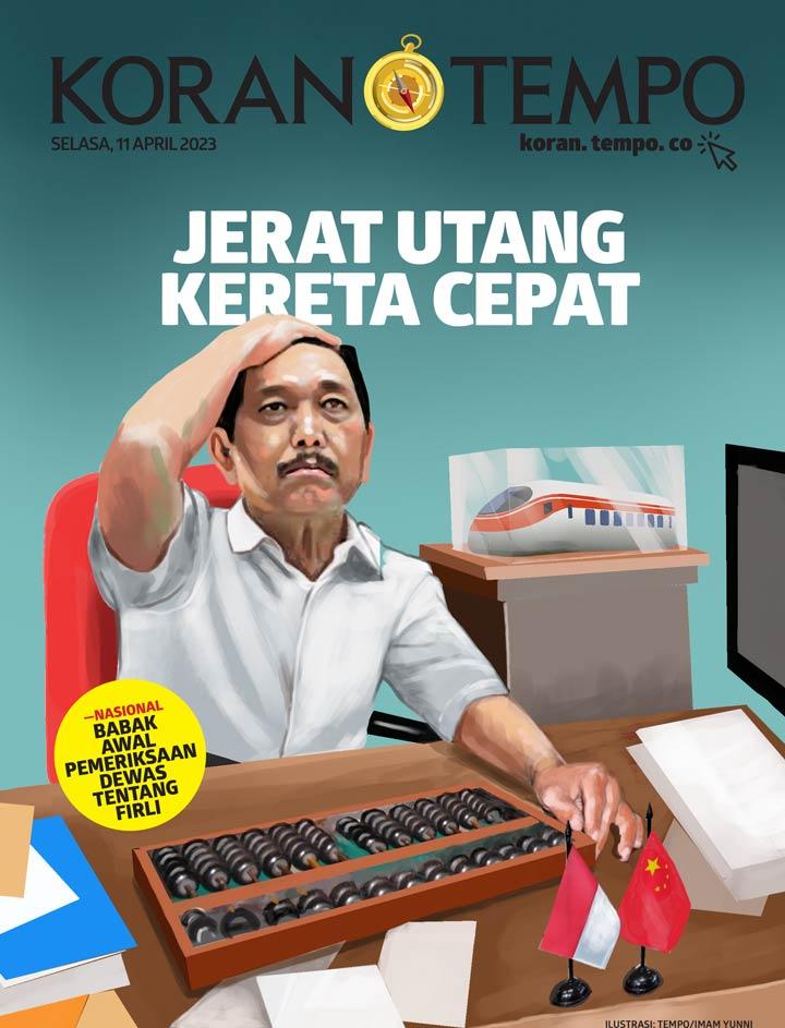 Tempo_Plus's tweet photo. Selain tercekik bunga komersial, pemerintah mesti menyiapkan jaminan atas utang baru kereta cepat. Akibat biaya proyek bengkak.

Simak edisi terbaru Koran Tempo, hanya di 

https://t.co/JSPrmxFxEM #korantempodigital #KoranTempo https://t.co/34ERH7toNu