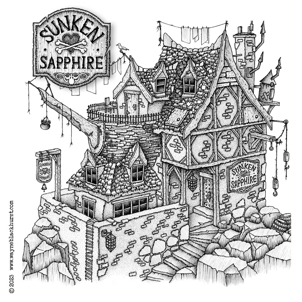 Doors are open! kickstarter.com/projects/69618… #sunkensapphire #playingcard #kickstarter