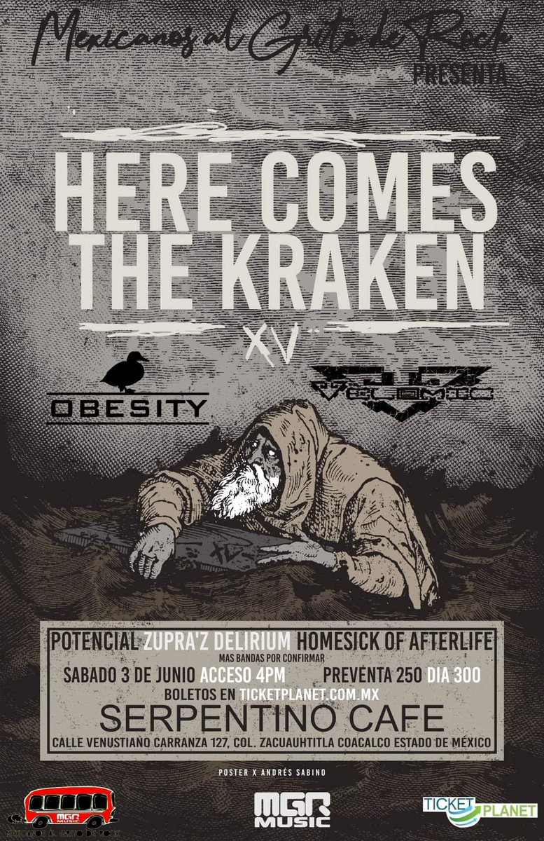 De regreso a los escenarios con <a href="/HomesickOf/">Homesick of Afterlife</a>
Nos vemos el 3 de junio del 2023 en Serpentino Café 🤘🏻