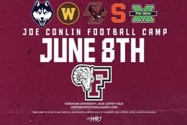 Great Opportunity To Compete! #RAMILY joeconlinfootballcamps.com