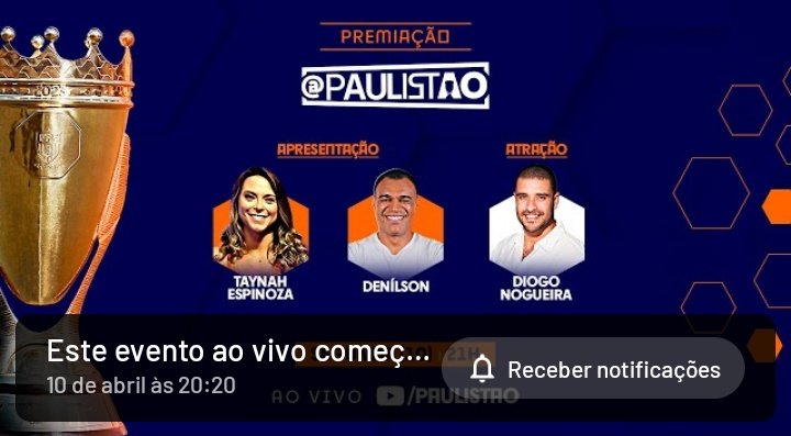 Diário Palmeiras on X: Daqui a pouco começa a cerimônia de premiação do Campeonato  Paulista de 2023.   / X