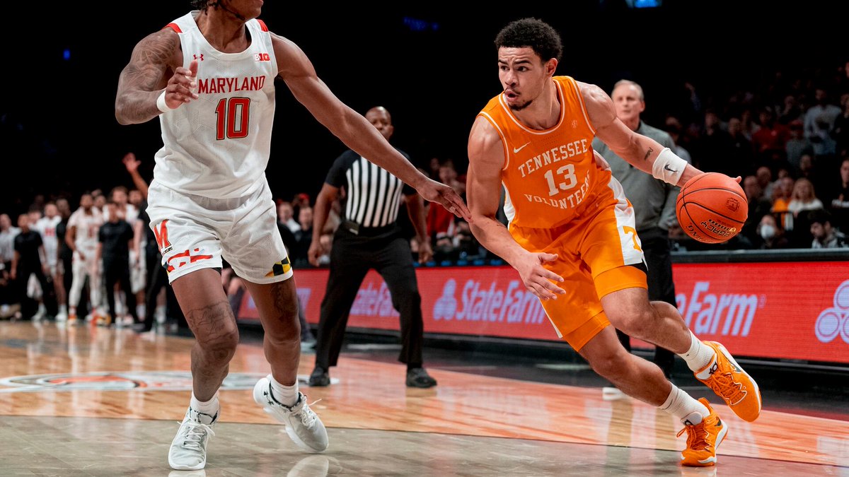 DavisMoseley's tweet photo. Michigan is set to host Tennessee transfer forward, Olivier Nkamhoua (@olivier_rn), on a zoom tonight.

The 6-foot-9 forward averaged 10.8 points, 5.0 rebounds and 2.0 assists per game last year in 25 minutes per game.

Nkamhoua is a strong presence and a good passer at the four. https://t.co/eVMsM9pa6I