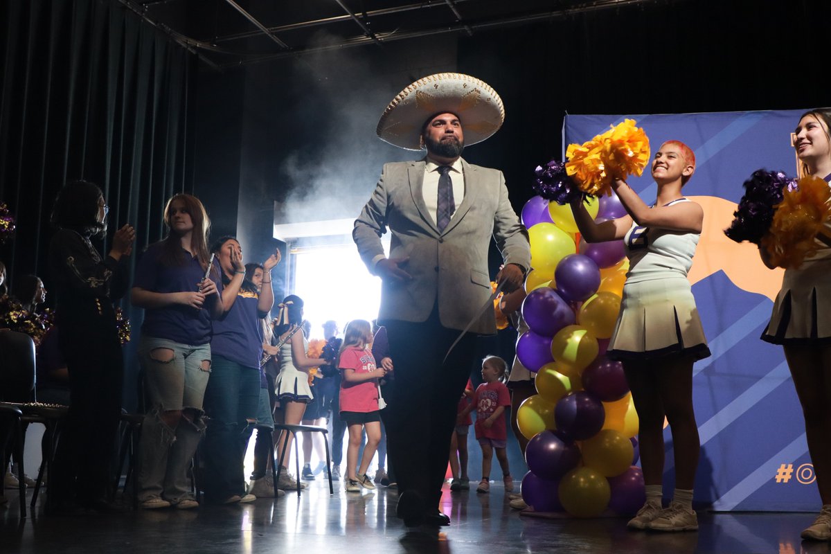 Really cool photo from Burges HS student Ismael Beltran, who shared this photo of new Mustangs football coach Bernie Luna. Ismael is an up and coming photographer in the area.