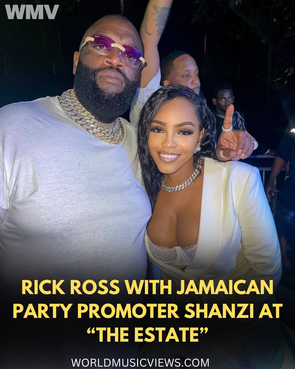 worldmusicviews's tweet photo. @RickRoss and @Shanzi_a at “The Estate” #Vacaeweekend https://t.co/XvC8Pr1Xki