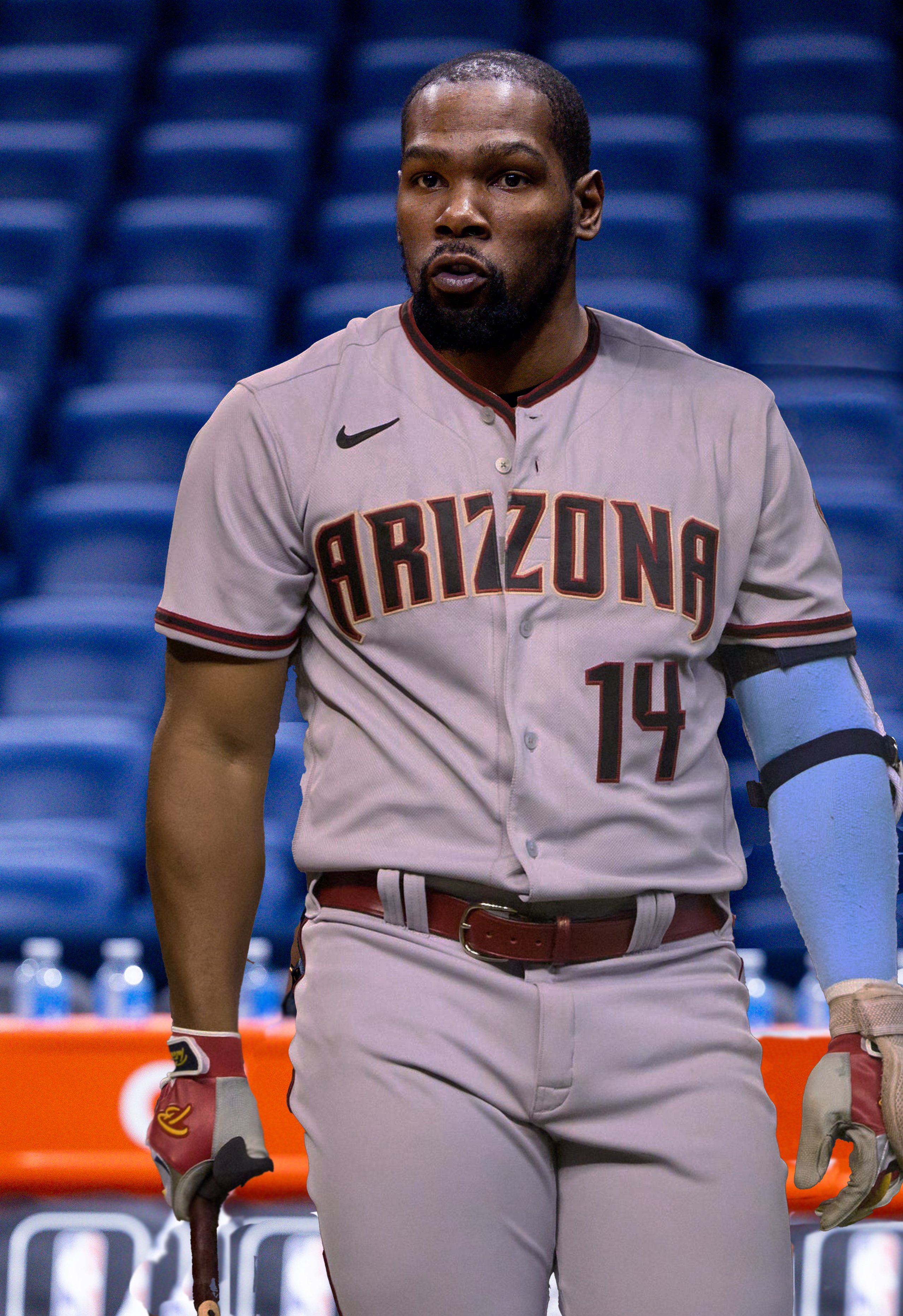 Kevin durant baseball best sale jersey