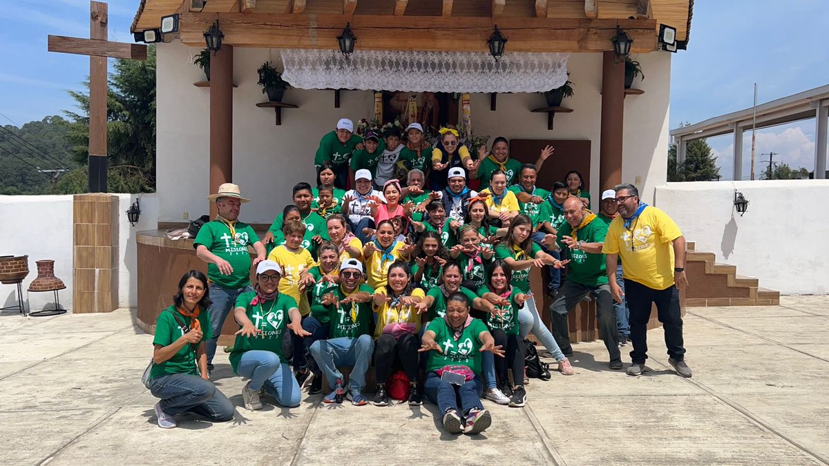 JESUSXXXIII's tweet photo. Felices Pascuas de Resurrección!! Misiones 2023 Cerro Colorado, Valle de Bravo #SemanaSanta https://t.co/tYLEFmkpvj