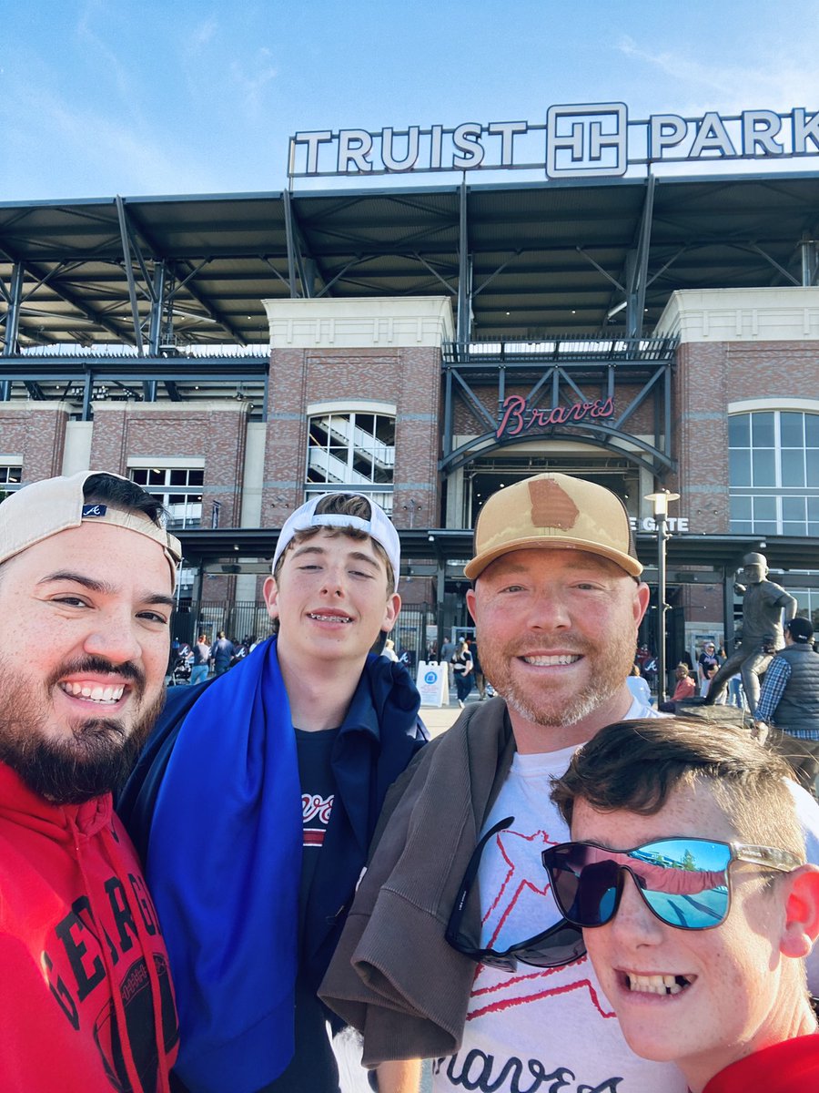 TannehillJdt's tweet photo. First @Braves game of the season. Great food and enjoyed a walk off win! First of many games this season ⚾️ https://t.co/XY8OxuXmqt