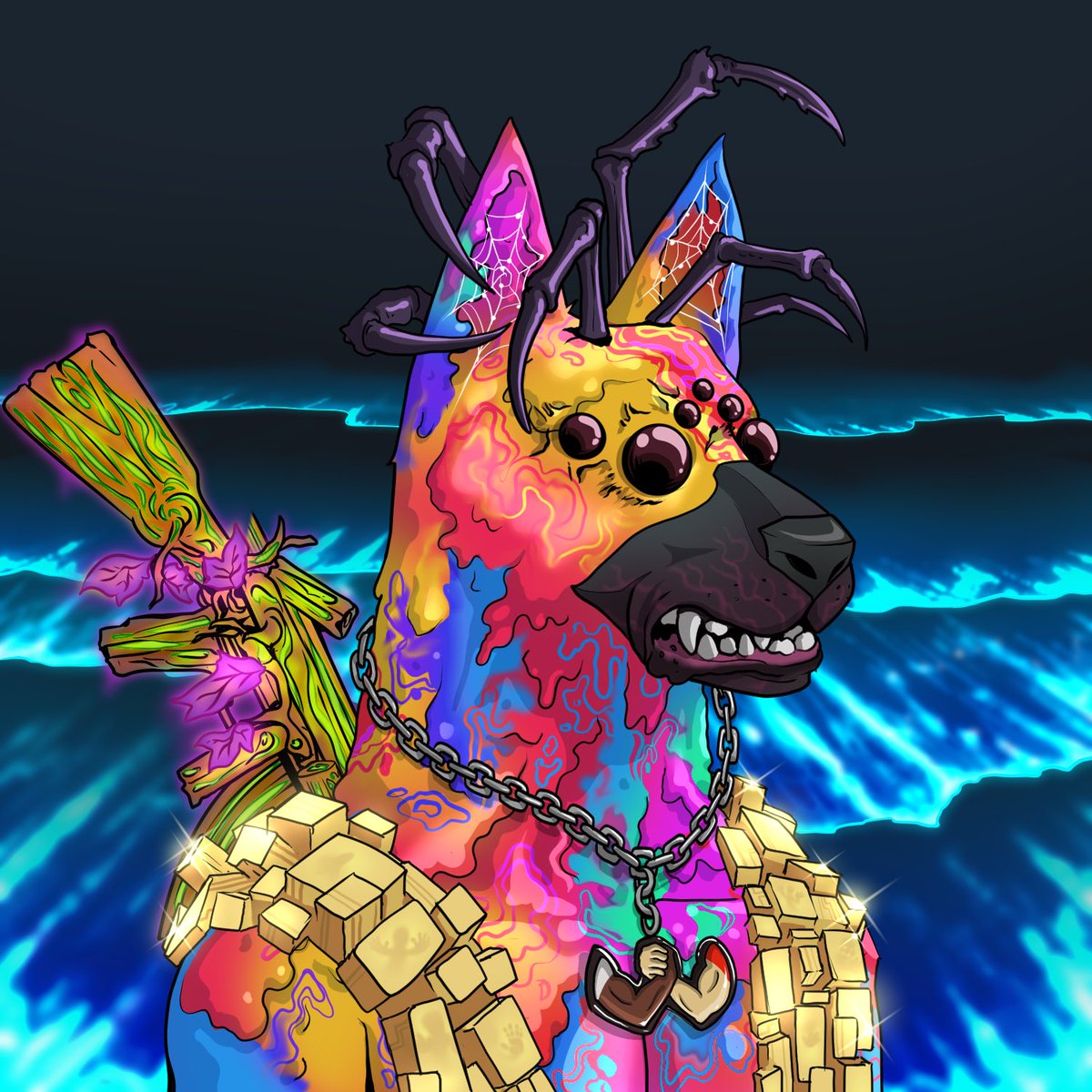 AlohaAlwaysOn's tweet photo. Creative content is blockchain agonistic, guess who’s dropping dope ass content in #NFTNYC2023 ? 

THE ONE AND ONLY @VVarDogsNFT ! Come check us out today, only on @vechainofficial 

#VeChainHasNFTs #NFTs $VET #LFG @braden_VVARDOGS @gergisgood https://t.co/OOinwqDNy8