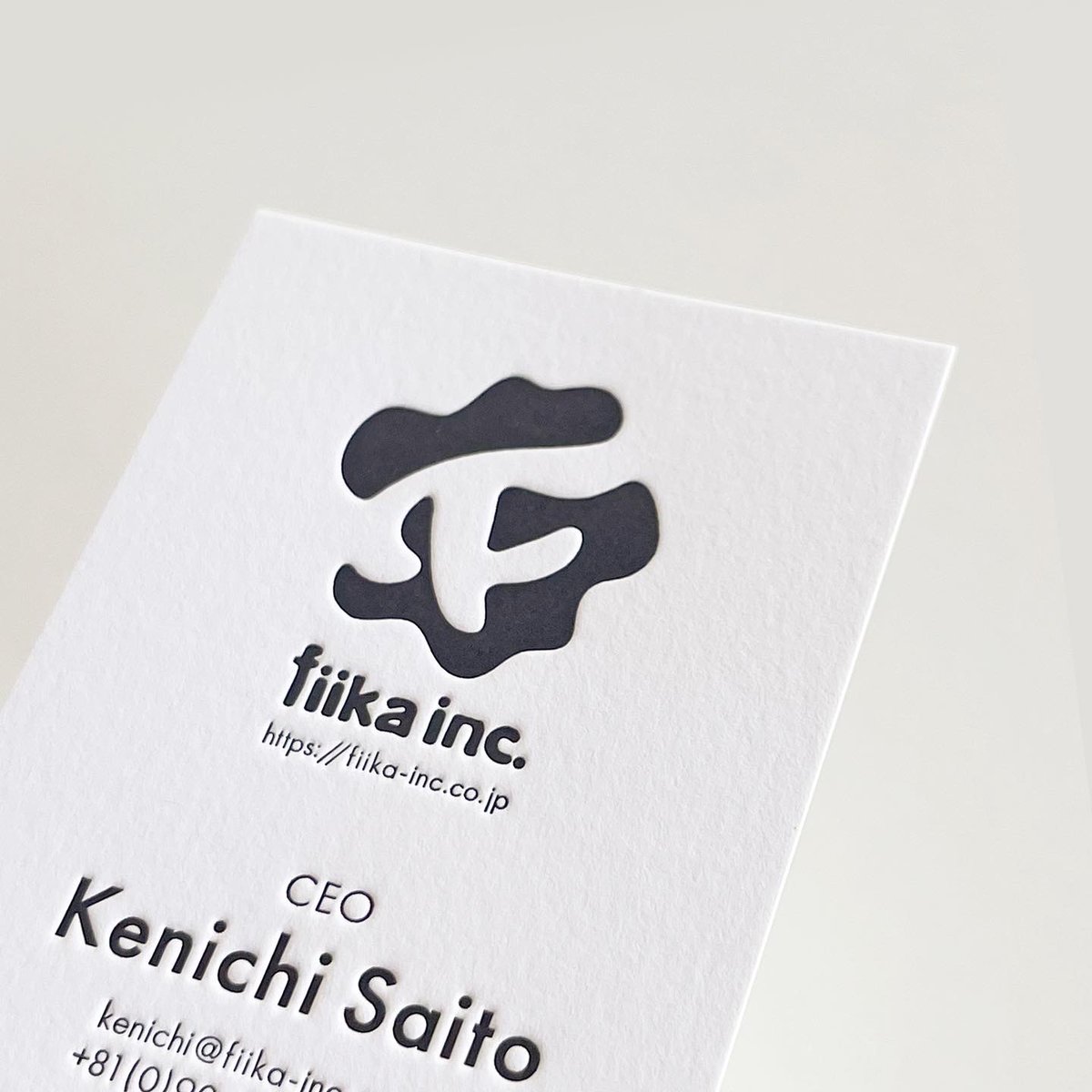 BDLetterpress's tweet photo. Kenichi Saito様の #活版印刷名刺 を印刷いたしました。
https://t.co/FATFuiaFpc

fiika inc.
https://t.co/seryTzfe7x
東京都あきる野市のウェブ制作・情報設計・システム開発・ウェブコンサルの会社です。

#fiika #ウェブ制作 #活版印刷 #活版 #レタープレス #birddesignletterpress https://t.co/VBlTc1URH7