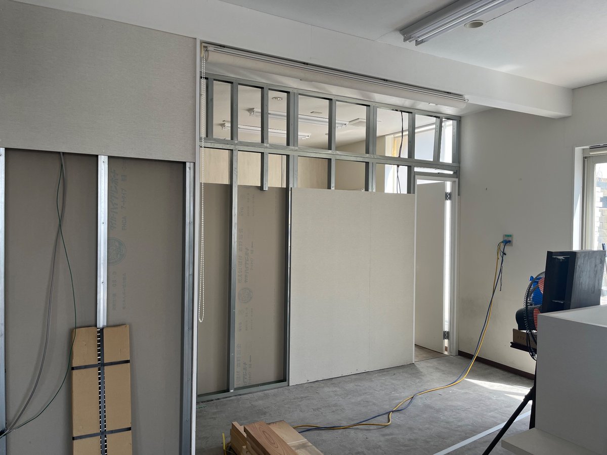 茨城に戻り業者さんとの打ち合わせが何件か入ってます！
店舗の方も順調に進んでおり今月末に引き渡し予定。スタッフ募集継続してます。
ファロワー様サービス考えておりますのでTwitterフォローも宜しくお願い致します。
#王道家
#家系ラーメン
#家系ラーメンがく
#つくばスタッフ募集