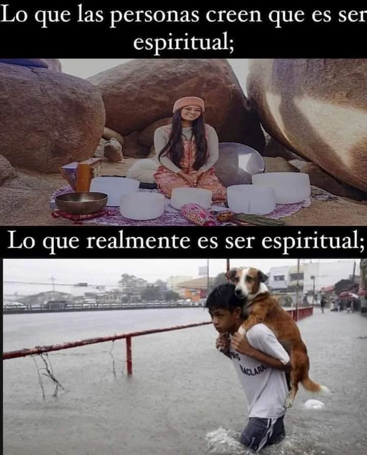 Lo que realmente es ser espiritual 🙏🏻