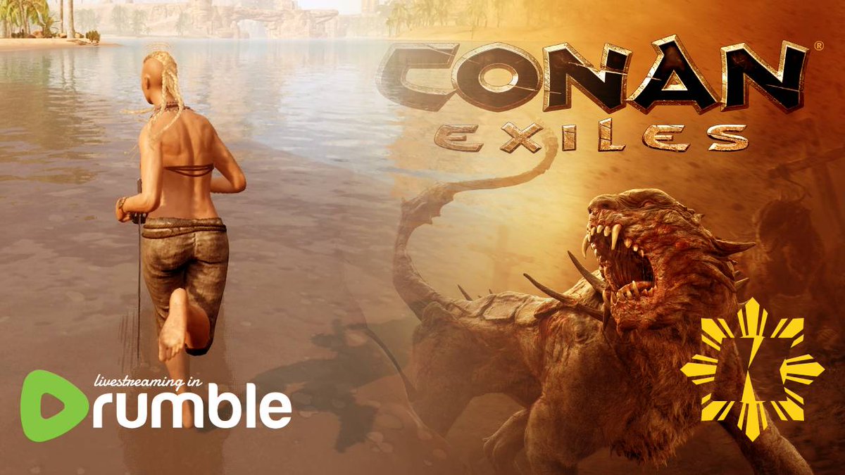 kabalyero's tweet image. 🔴 LIVE » CONAN EXILES » I MESSED UP, MIC WAS MUTED &amp;gt;_&amp;lt; [4/11/23] rumble.com/v2hgp0q--live-… #gaming #gamersunite #umble @rumblevideo @conanexiles