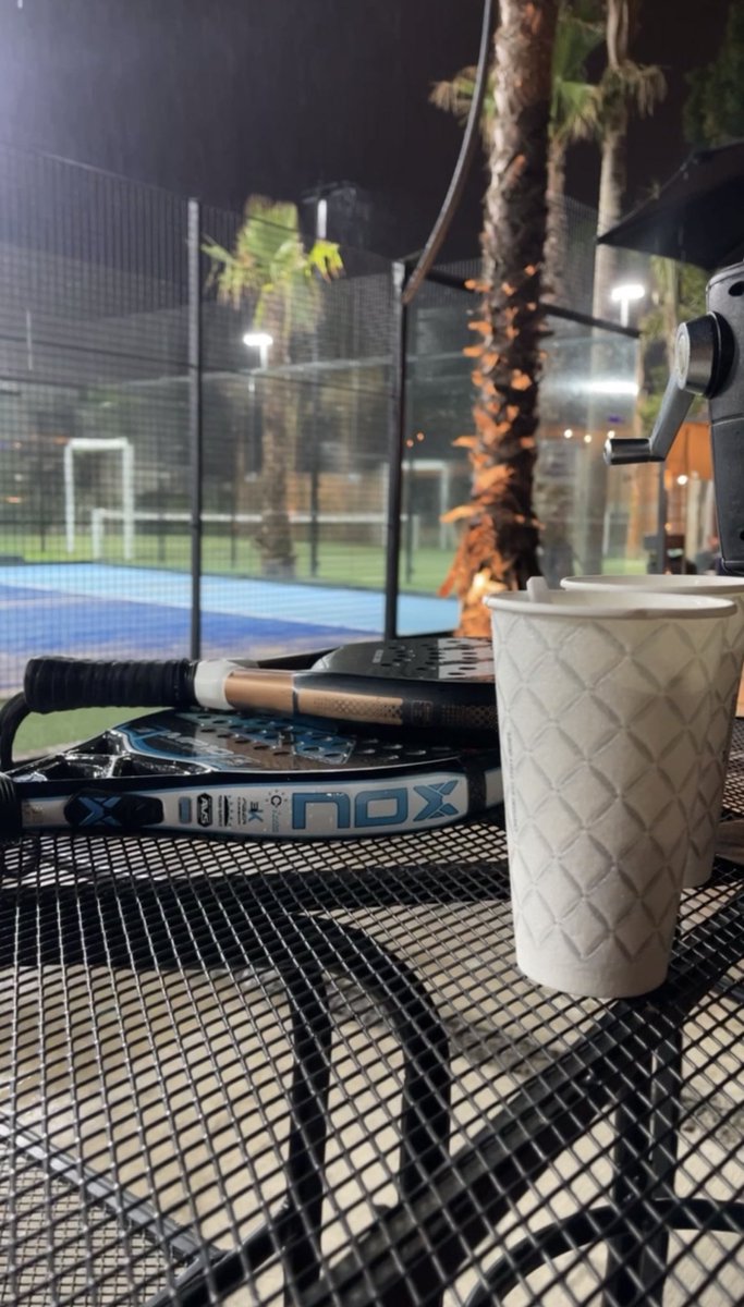 La lluvia no perdonó hoy 🎾 #PadelTime