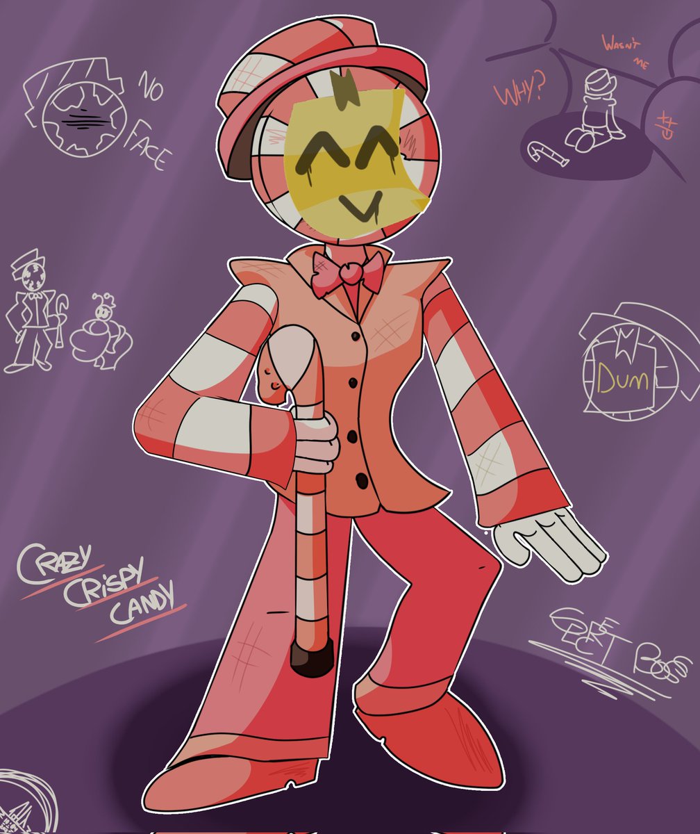 ThatNCorner's tweet photo. Crazy Crispy Candy!
🍬
[Boss design for @GalaticGlutton , go check it out!] https://t.co/n5uMZnofOd