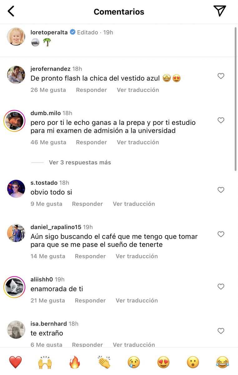 fui yo desde diferentes cuentas