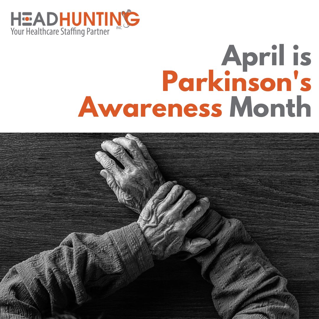 HeadHuntinginc1's tweet photo. April is Parkinson’s Awareness Month. Care, Know, Understand, Support and spread the awareness of Parkinson’s disease. #parkinsonsawareness #parkinsonawarenessmonth #seniorcare https://t.co/mHJZYnXYF7