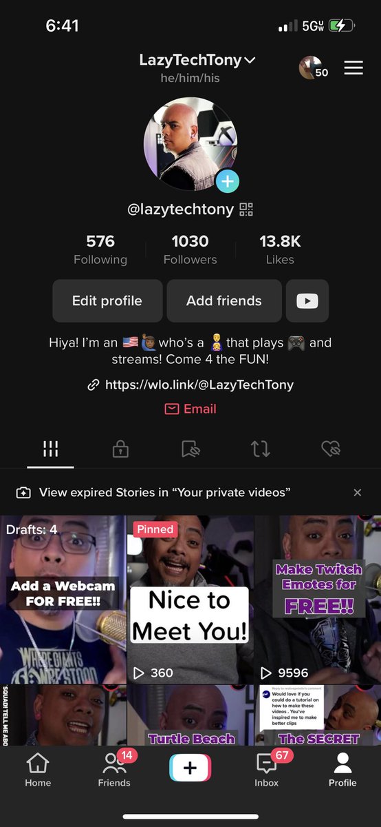 LazyTechTony's tweet photo. I did it! Reach over 1K on the Clock App! Thank you everyone who followed, shared, hearted and trolled. I appreciate it all! #TwitchTips #KickTips #ContentCreator #OBSTips #StreamerAdvice https://t.co/ZyrWC5Wq0O