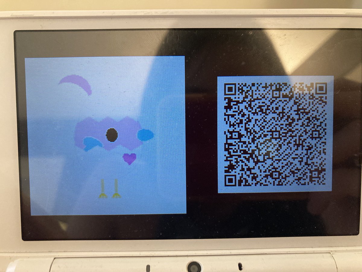 amulet1010's tweet photo. #Freakyforms #3DS Here are more of my (socially mediocre) #Formees… I can no longer upload those QR codes as usual because #Nintendo has closed those image share services… https://t.co/RjmVdV92tS