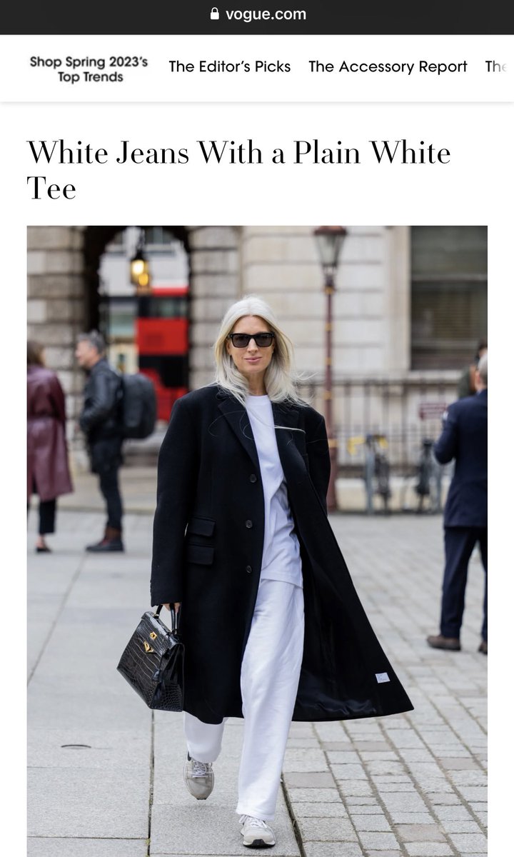 cannot believe vogue is claiming these are jeans not sweatpants…gaslighting in media is out of control
