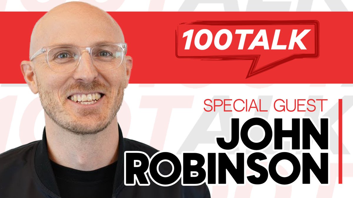 100talkpod's tweet photo. We'll be live with @RohnJobinson in an hour for the final episode of the #100Talk podcast
Gonna be a tearjerker. See you at 8:30PM CT
https://t.co/UQY1nFuo8p
https://t.co/1IJzCL7KR2 https://t.co/6nJUTvLerO