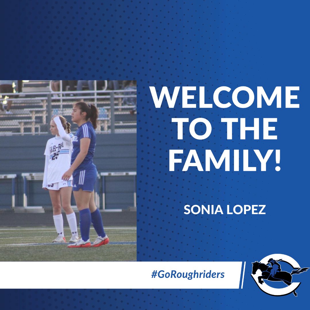 We are thrilled to announce that we have added Sonia Lopez from Carthage, MO! #collegesoccer #missourisoccer #womensoccer #moretocome #fourstate #twin #roughriders