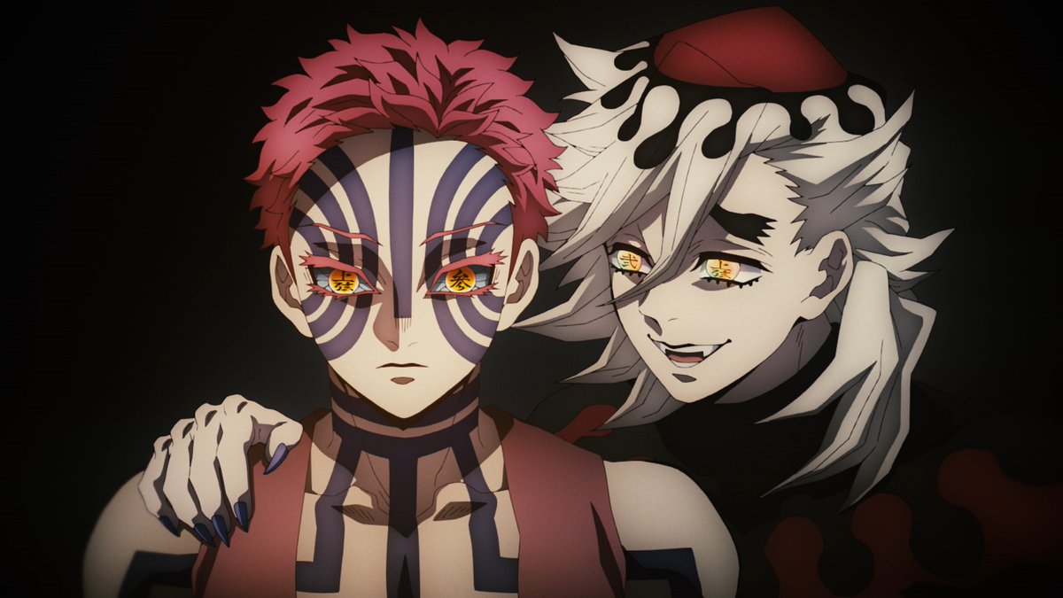 The Upper Rank Demons have been summoned to the Infinity Castle. 😰

📺 Demon Slayer: Kimetsu no Yaiba Swordsmith Village Arc Episode 1 is streaming now on <a href="/Crunchyroll/">Crunchyroll</a>!