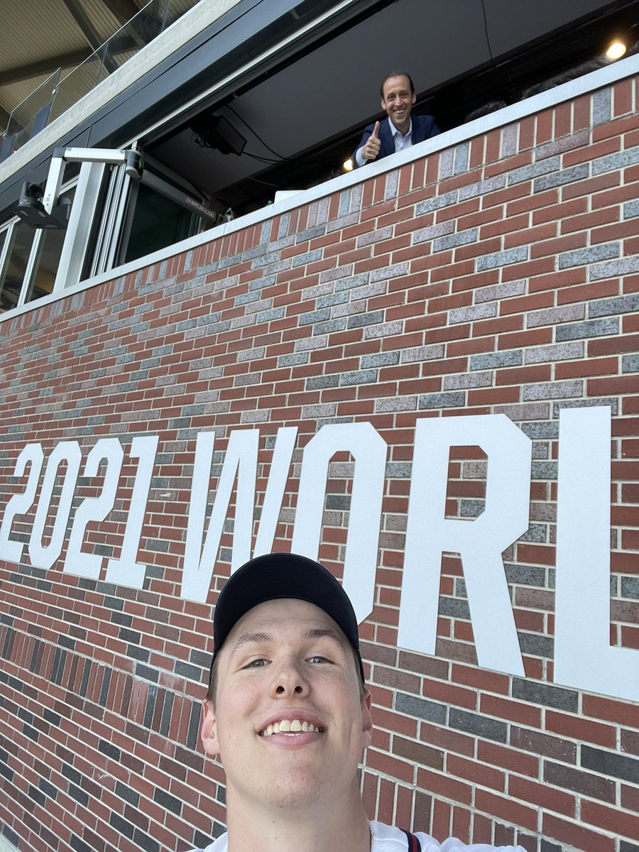 JaredDenk's tweet image. Pretty cool getting to talk to @BrandonGaudin before the Braves game about Waffle House and baseball

#fortheA