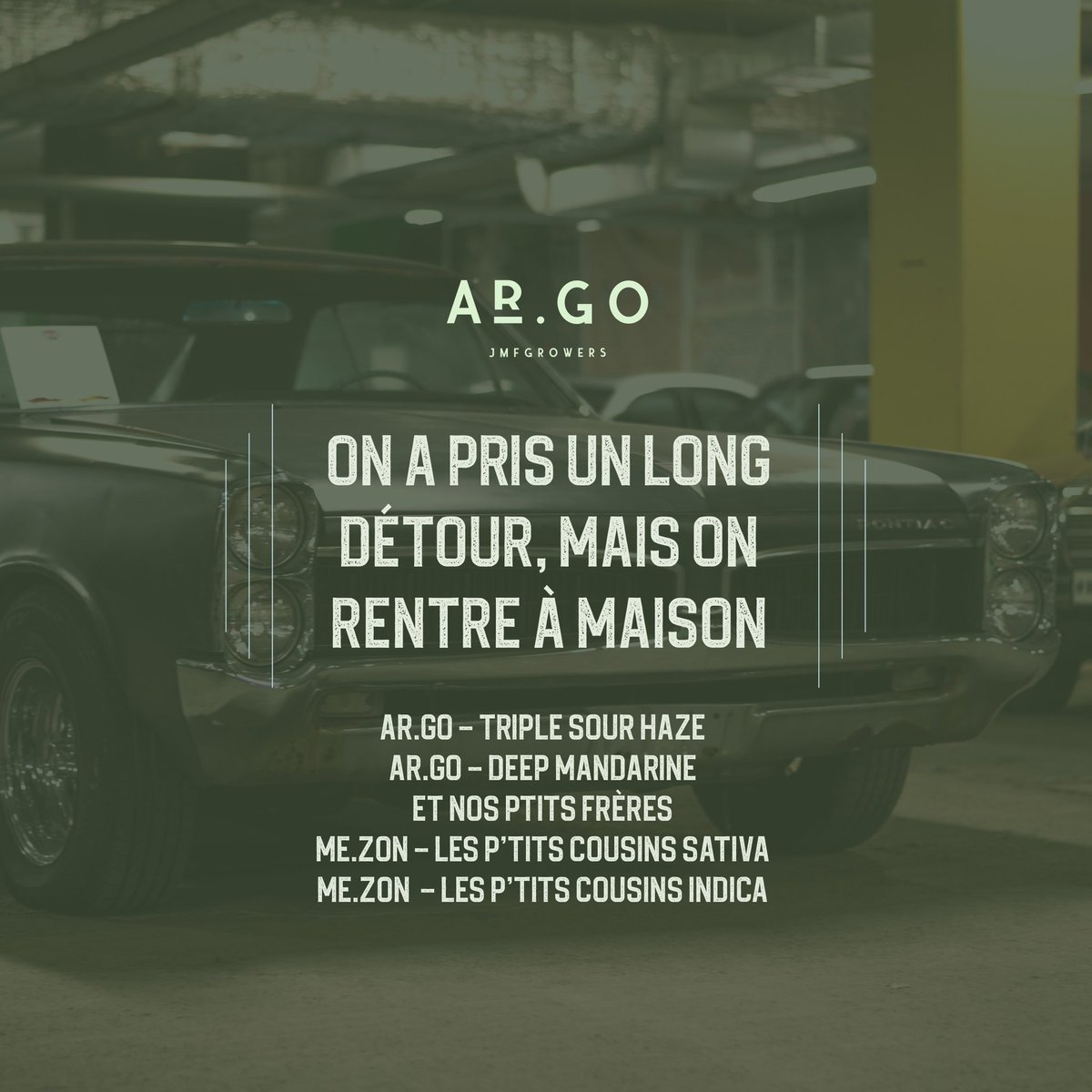 Notre ptit cousin Indica est officiellement rentré à la maison; vous trouverez notre fameux 8 Ball Kush dans nos sacs Me.zon! <a href="/argobyjmf/">Ar.Go by JMF Growers</a> 

Our little cousin is officially home and you can find our famous 8 Ball Kush in our Me.zon bags.

#CannabisCommunity