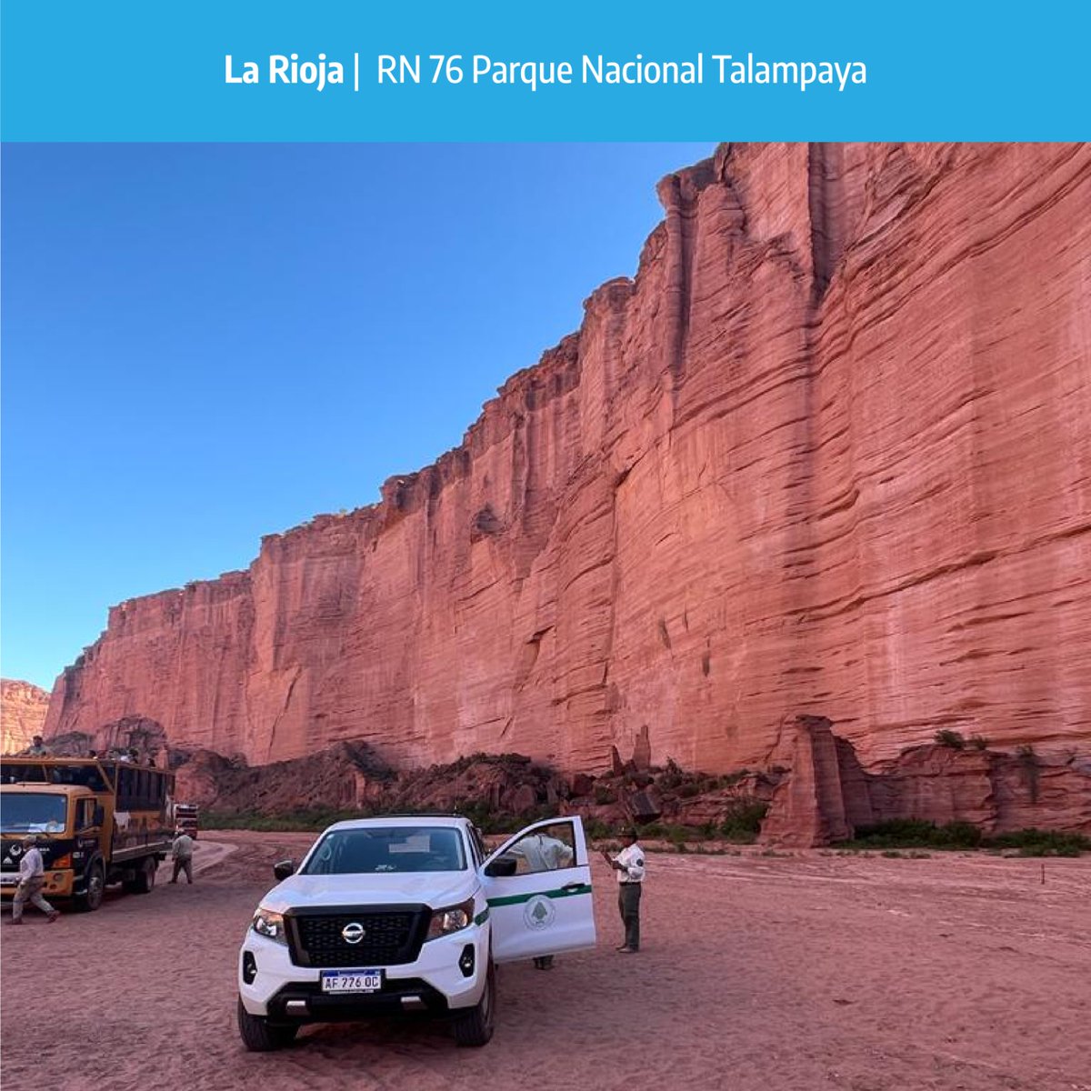 fedestiz's tweet photo. ⛰️De la ruta de volcanes y desiertos del Programa la #RutaNatural de @TurismoNacionAR visité en el Km 59 de la #RN76 el Cañón del Pque. Nac. #Talampaya parte 
Los y las turistas pueden acceder por RN 76 desde Villa Unión (60 Km) o desde #LaRioja  por RN 38 y 150.
Abro hilo⤵️ https://t.co/hTEmbRi477