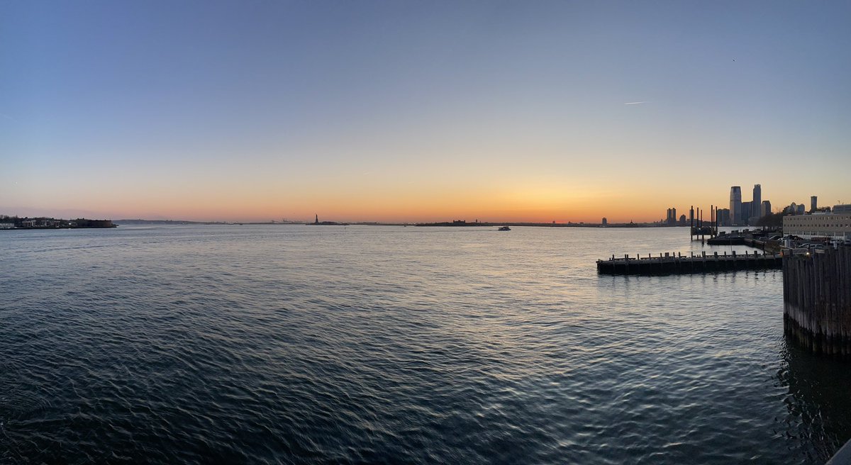 And by the way… NOTHING beats the view from the #StatenIslandFerry