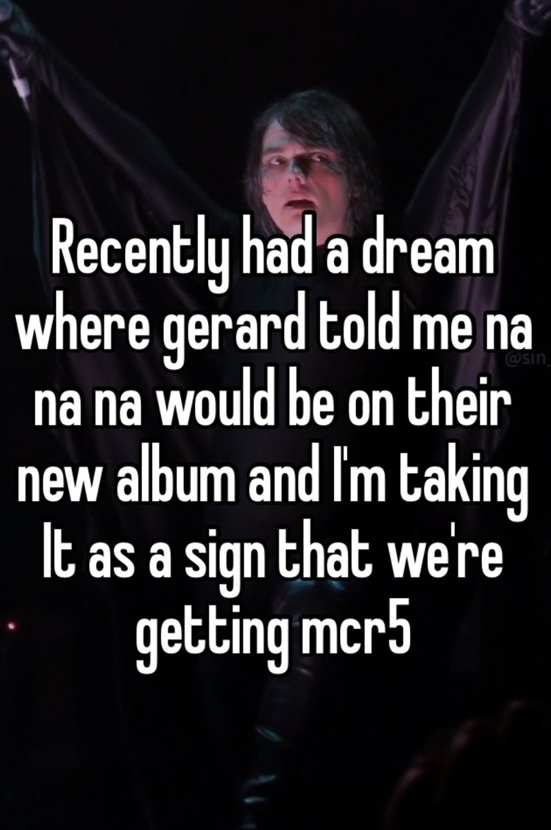 mcr confessions tweet media