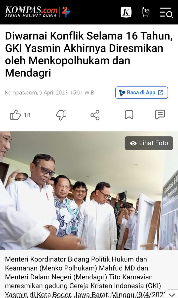 Terimakasih Pak <a href="/mohmahfudmd/">Mahfud MD</a> Tuhan Memberkati....