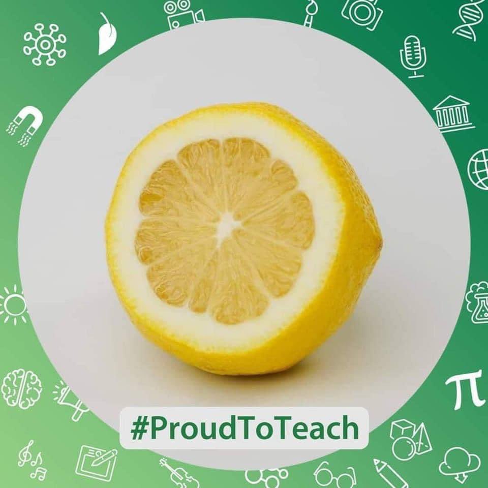 Hemphmib's tweet photo. Wondering why teachers are changing their profile pics to lemons?  Teachers are standing in solidarity because of stalled negotiations and a public education system that has been endlessly squeezed for far too. https://t.co/ka13WqMUd1