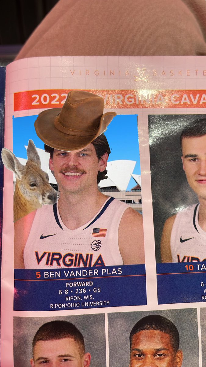 HooKev's tweet photo. @benvanderplas, the Vander “gals” won’t be the same without you. You will be missed on grounds. 
Best of luck to you! You were my daughter’s favorite player. https://t.co/ZG0I4AC5wY