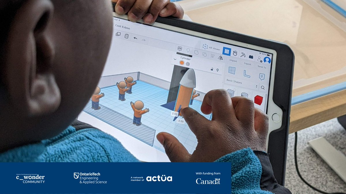 OT_Outreach's tweet image. Grade 4-6 students at our Black Youth #STEM club explored rockets this past weekend! They even got to see a rocket built by Ontario Tech's very own Space and Rocketry team! 🚀☁️

#STEMeducation #CanCode