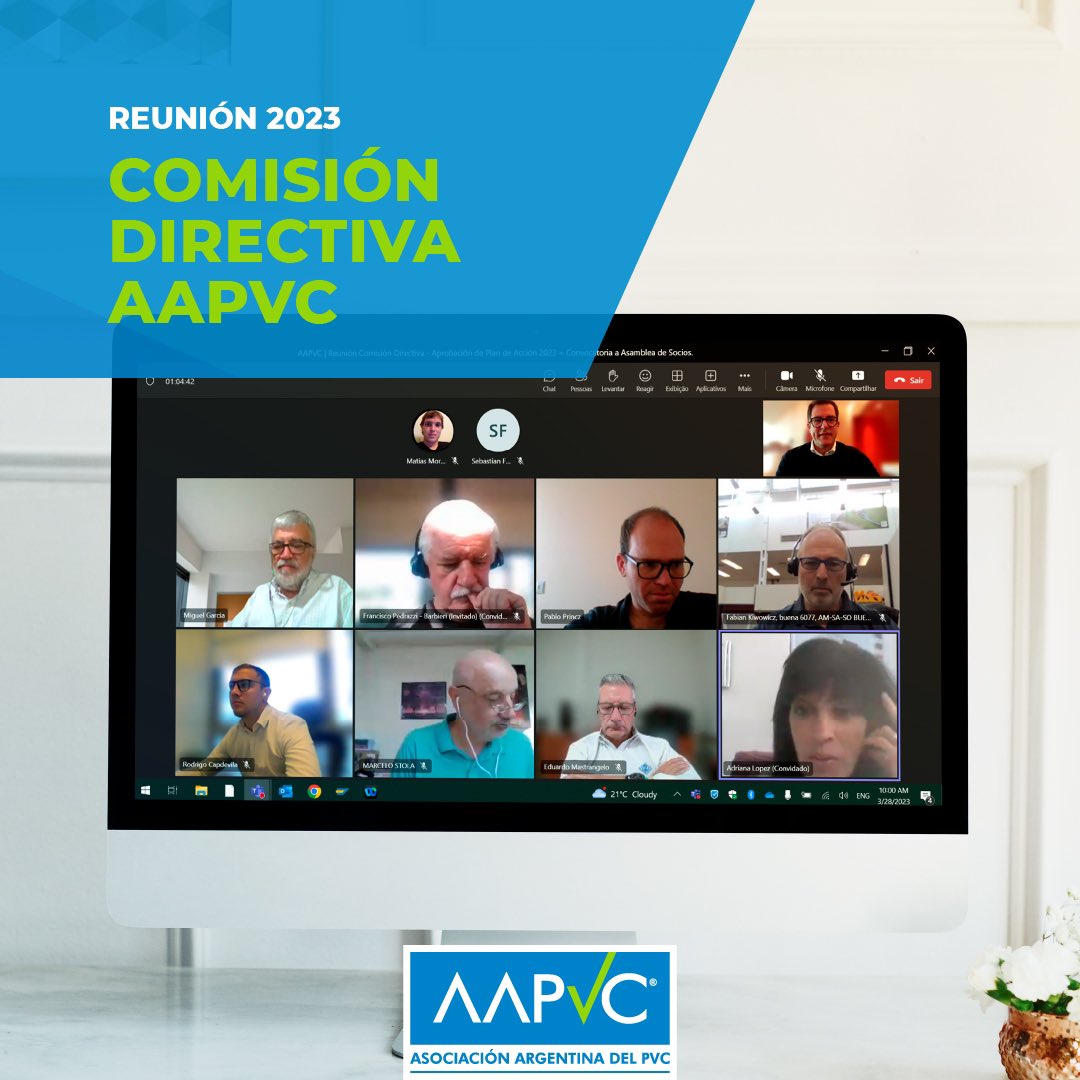 AAPVC's tweet image. Realizamos la primera reunión de la Comisión Directiva de la AAPVC. 

La reunión fue rica en aportes por parte de los socios presentes, quienes acordaron que 2023 es un año de cambios y desafios.

¡Nos espera un gran año de trabajo junto a nuestros socios! 💪🏽
