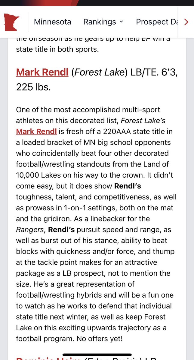 Mark Rendl tweet media