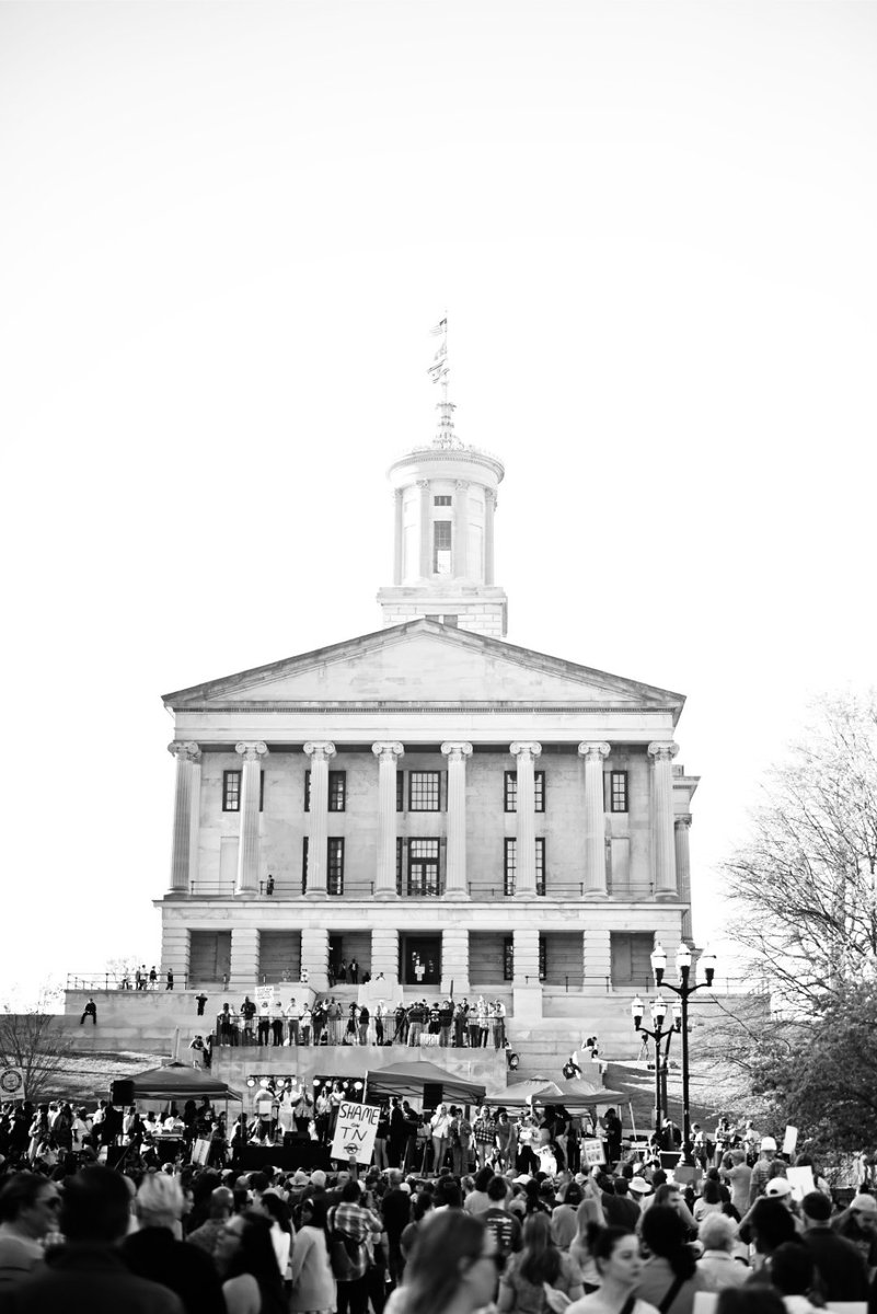 The people showed up today in Nashville.