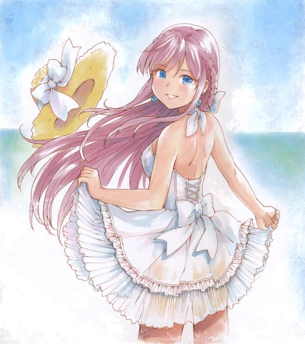 オハルカさん!(⁄•˅̮•∖し今日も元気に行って参りまーす 