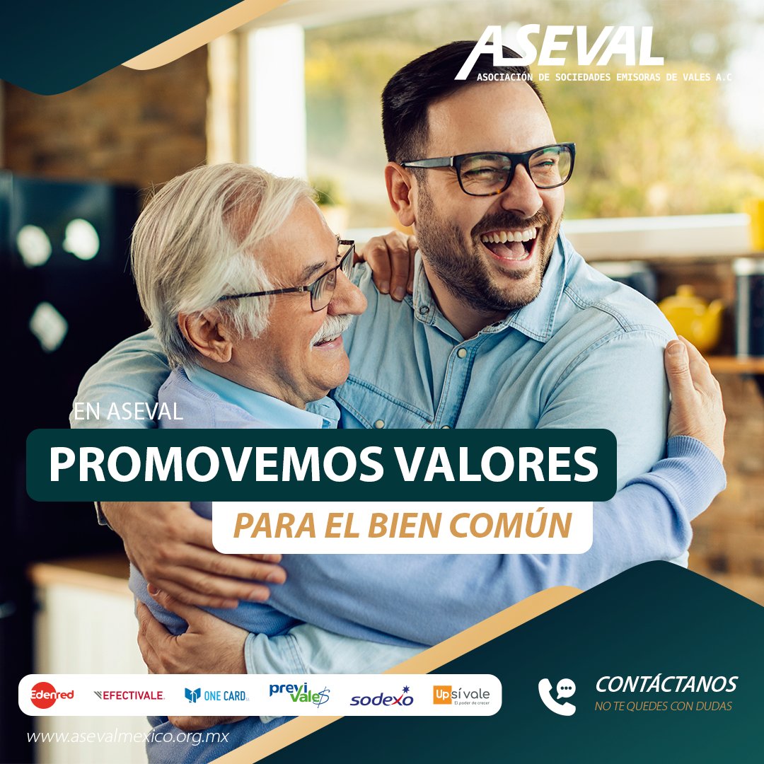 ASEVAL_Mexico's tweet image. En #ASEVAL se promueven la responsabilidad, la honestidad y la veracidad en beneficio del bien común.

#MonederoElectrónico #despensa #TarjetaElectrónica #EdenredMexico #Efectivale #upsivale #onecardsi #SodexoMx #PreviVales